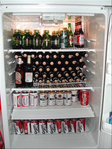 beer fridge simulacrum